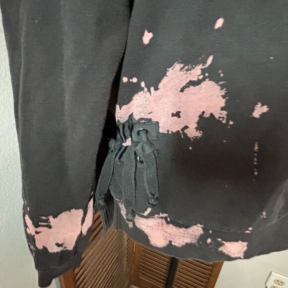 Krome Anarchy Crew Men's Pullover Goth Sweater Size L - Picture 10 of 12